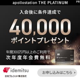 apollostation THE PLATINUM（発行＋利用）